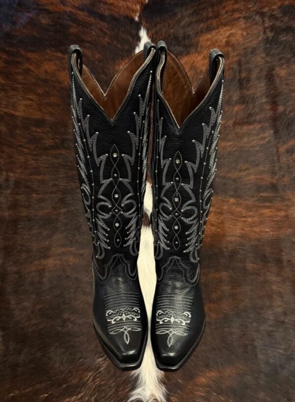 980d4787-11fe-4c50-be8f-0d688cedd128 VNAC Imit. Venado Negro Tubo Álamo Cherokee High-Knee Innovation Women Boots