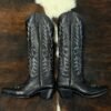 9f4f3ff3-c567-4e9a-9666-f87f319af34c VNAC Imit. Venado Negro Tubo Álamo Cherokee High-Knee Innovation Women Boots