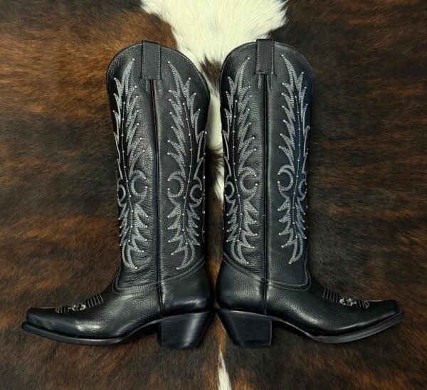 9f4f3ff3-c567-4e9a-9666-f87f319af34c VNAC Imit. Venado Negro Tubo Álamo Cherokee High-Knee Innovation Women Boots