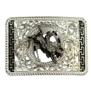 IMG-20260804-WA0024 BB-41 Silver/Metal Bullrider Horseshoe Belt Buckle