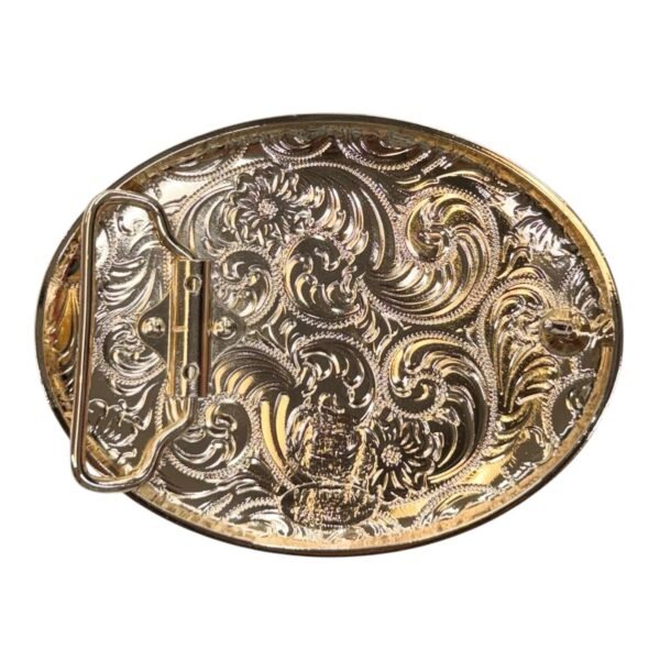 BB-70 Bronze Horseshoe/Horse Belt Buckle