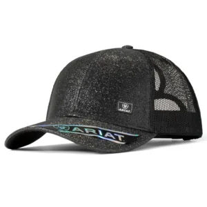IMG_0170 A300005301 Black Glitter Ariat Hat