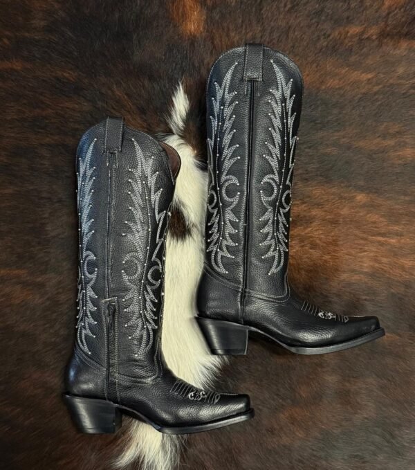 d65a1b84-4be4-45be-971c-cffab54412fe VNAC Imit. Venado Negro Tubo Álamo Cherokee High-Knee Innovation Women Boots