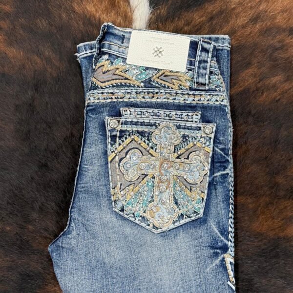 2dc72d91-ebca-4b06-9f0d-fb9a145d7f19 W266-PB30 WESTERN BLUE PREMIUM BOOTCUT JEAN