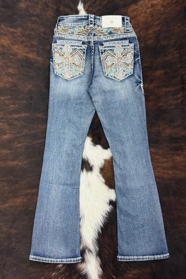 57bb36cf-5db5-48b1-8490-4629e615dc4b W266-PB30 WESTERN BLUE PREMIUM BOOTCUT JEAN