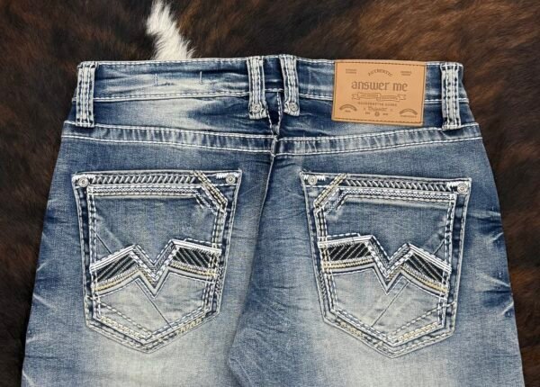 AM-645 ANSWER ME PREMIUM MODERN BOOT JEAN HEIGHT 32"