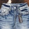 AM-2355 ANSWER ME PREMIUM STRAIGHT FIT JEAN HEIGHT 32"