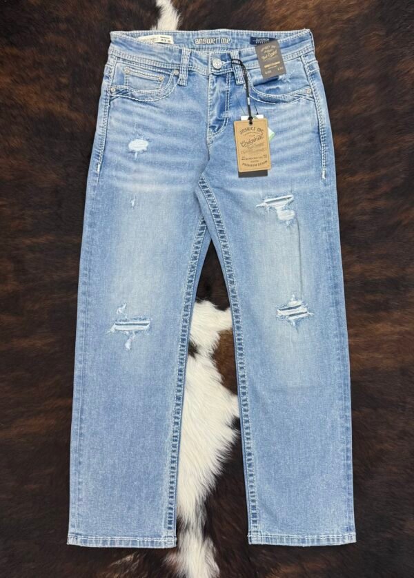 AM-650 ANSWER ME PREMIUM MODERN BOOT JEAN HEIGHT 30"