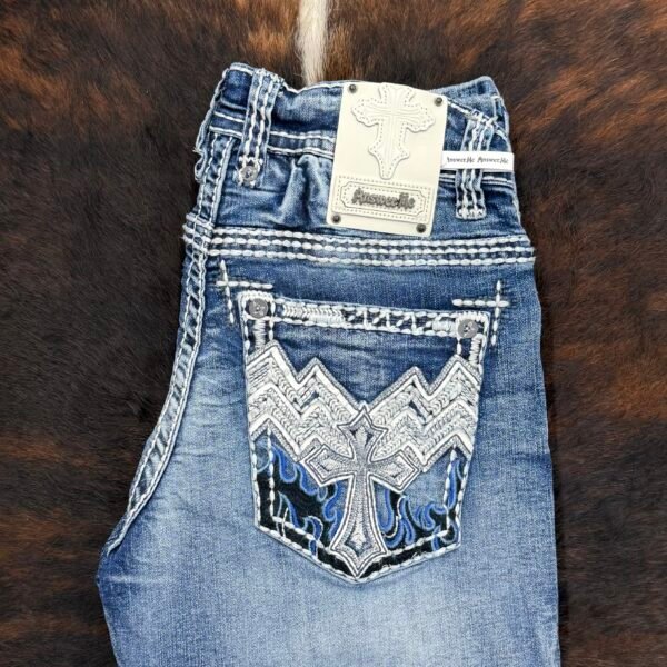 AM-2350 ANSWER ME PREMIUM STRAIGHT FIT JEAN HEIGHT 32"