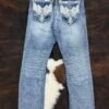 AM-2350 ANSWER ME PREMIUM STRAIGHT FIT JEAN HEIGHT 32"