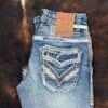 AM-2355 ANSWER ME PREMIUM STRAIGHT FIT JEAN HEIGHT 32"