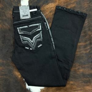 AM-2357 ANSWER ME PREMIUM STRAIGHT FIT JEAN HEIGHT 32"