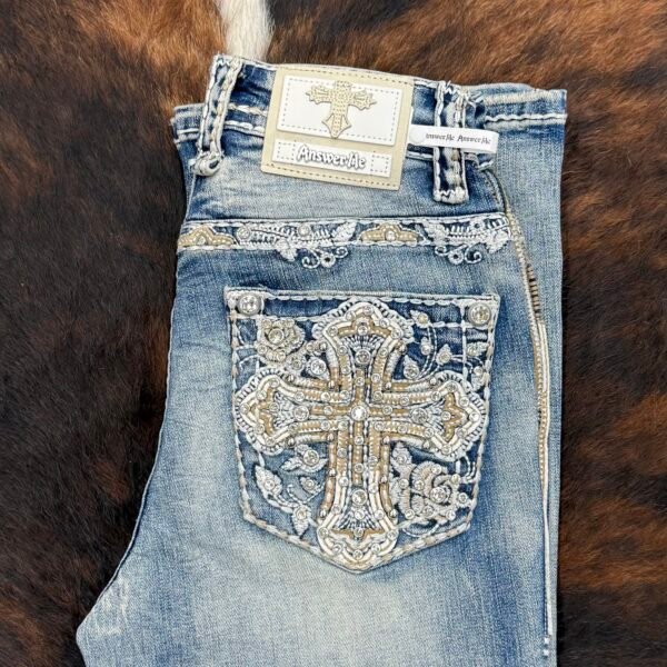 A1140-PB30 ANSWER ME PREMIUM BOOTCUT JEAN