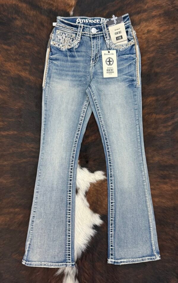 A1140-PB30 ANSWER ME PREMIUM BOOTCUT JEAN